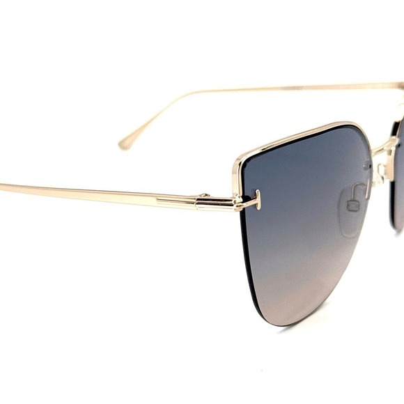 New! TOM FORD Ingrid-02 Sunglasses TF652 28B, Authentic main image 7